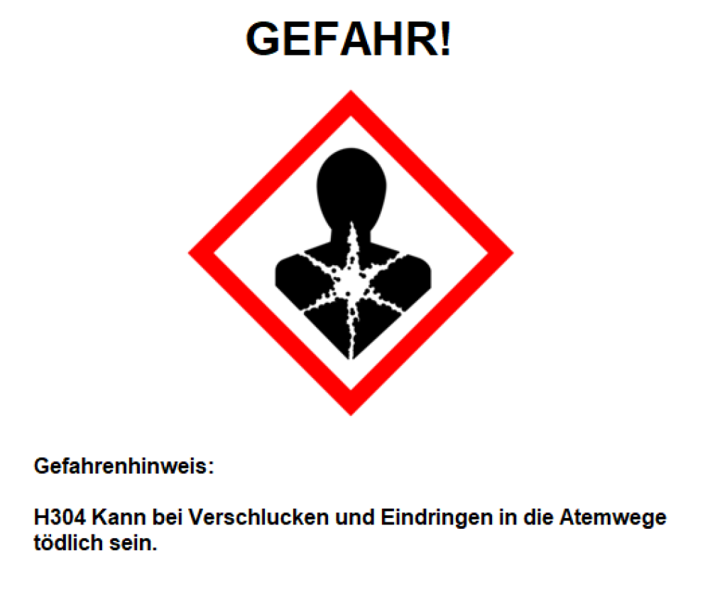 Gefahrenzeichen Gesundheitsschädigend 